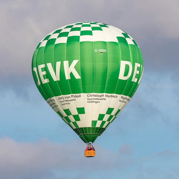 Ballonfahrt für eine Person im Saarland